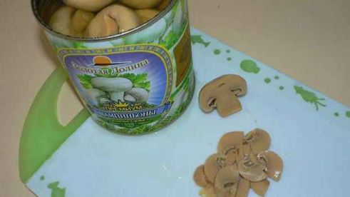 макароны с шампиньонами под сливочным соусом