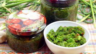 Паста из чесночных стрелок