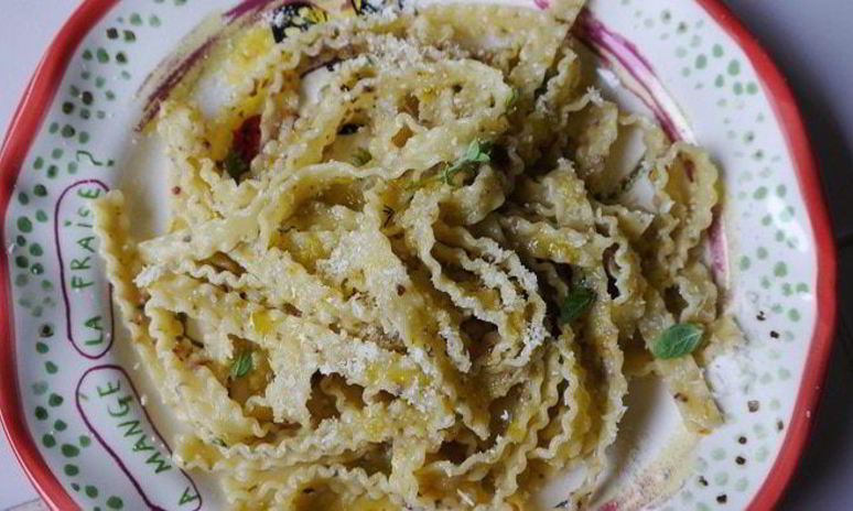 Рецепт пасты из фриули