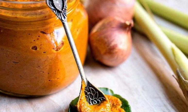 Рецепт пасты карри желтая