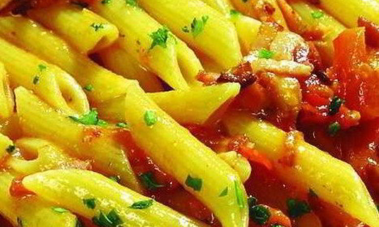 Рецепт пасты с беконом и сыром