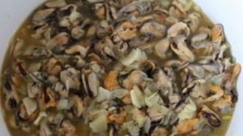 паста с чернилами каракатицы и морепродуктами