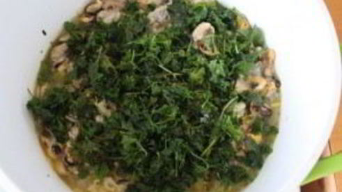 паста с чернилами каракатицы и морепродуктами