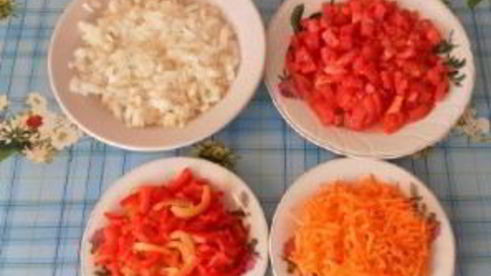 паста с фаршем и помидорами