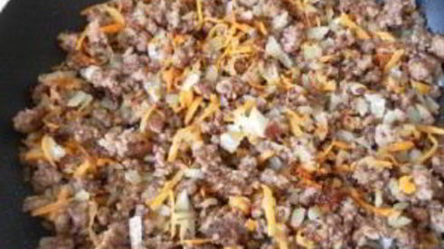 паста с фаршем и помидорами