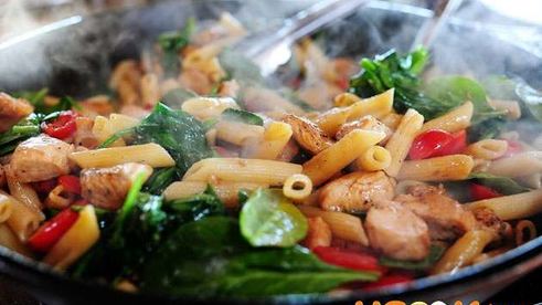 паста с курицей