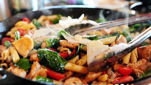 паста с курицей