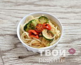 Паста с овощами