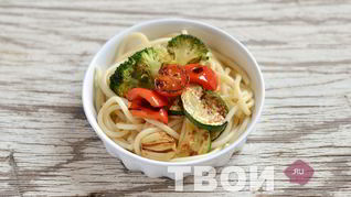 Паста с овощами