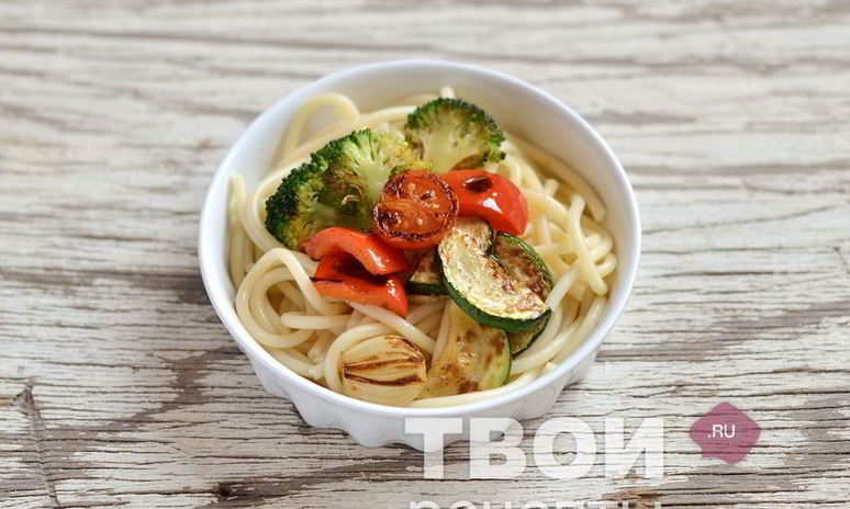Рецепт пасты с овощами