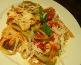 Паста с розмарином, мятой и шалфеем