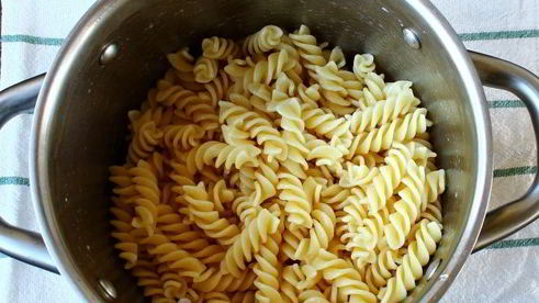 паста с запеченными овощами