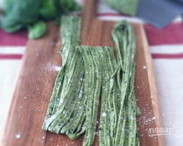 Шпинатная паста