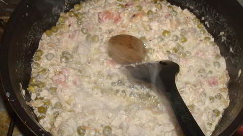 сливочные макароны по-злынковски