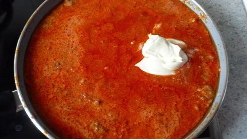 спагетти болоньез