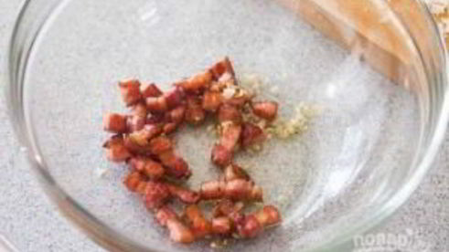 спагетти карбонара с беконом