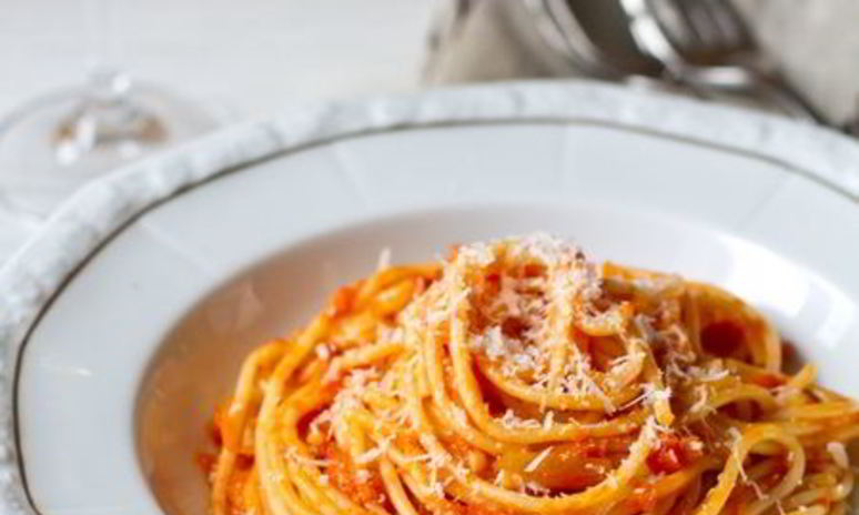 Рецепт спагетти с зимним соусом маринара