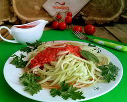 Сыроедческие спагетти