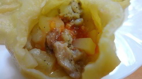 манты по-узбекски