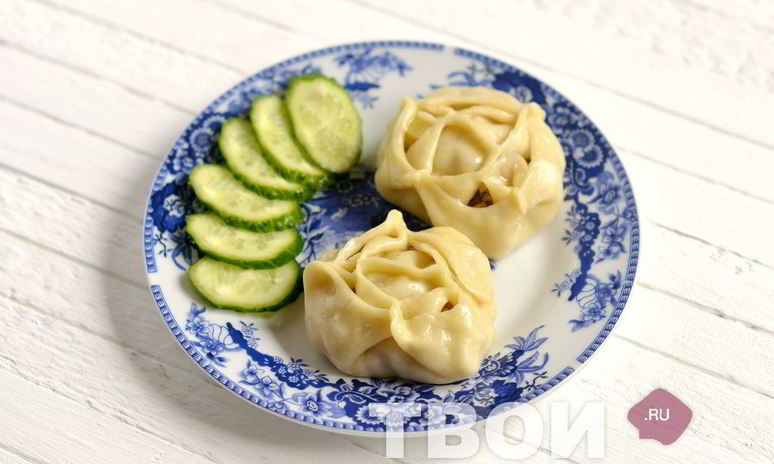 Рецепт мантов с картошкой