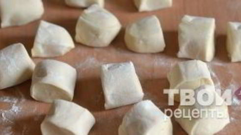 манты с картошкой