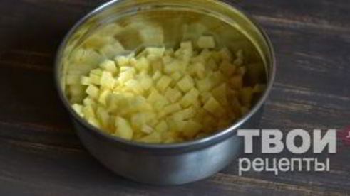 манты с картошкой