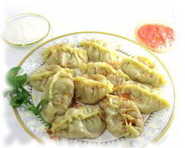 Манты с тыквой