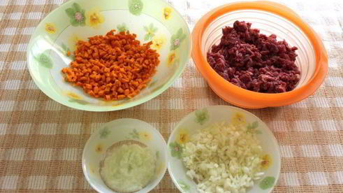 манты с тыквой