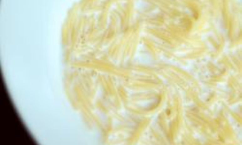 Рецепт молочной лапши