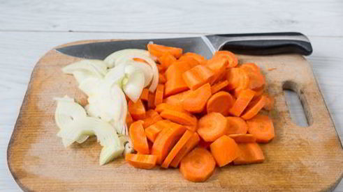 морковно-картофельное пюре