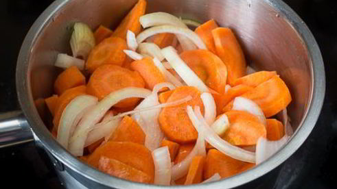 морковно-картофельное пюре