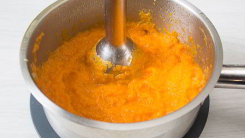 морковно-картофельное пюре