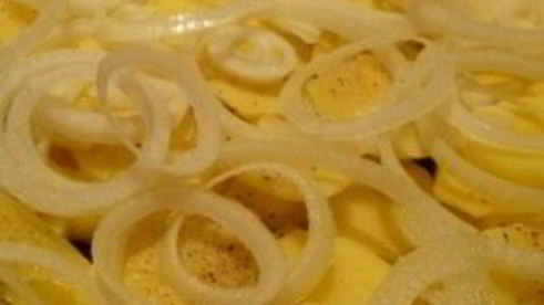 мясо по-французски с картофелем