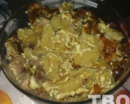 Мясо по-французски