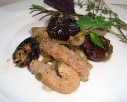 Ароматная свинина с черносливом