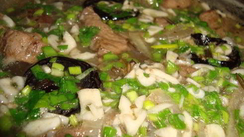 ароматная свинина с черносливом