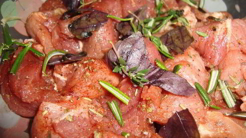 ароматная свинина с черносливом