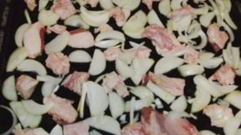 баранина с картофелем в духовке