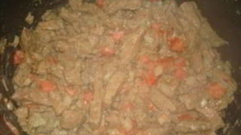 бефстроганов из печени в мультиварке