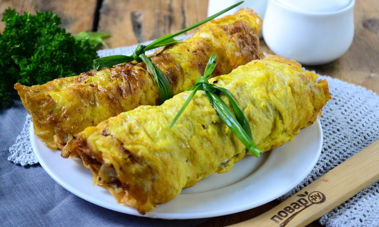 Рецепт бризоля в лаваше