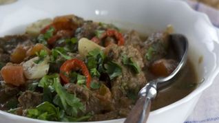 Чашушули с говядиной