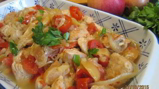 Филе индейки по-немецки