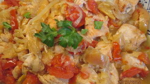 филе индейки по-немецки