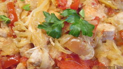 филе индейки по-немецки