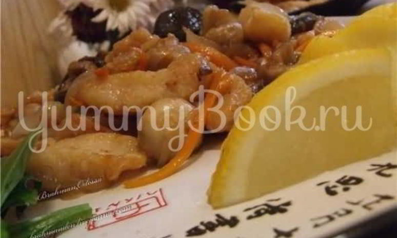 Рецепт филе пангасиуса, тушеное с овощами