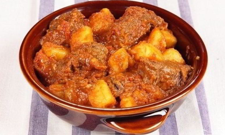 Рецепт говядины с картошкой