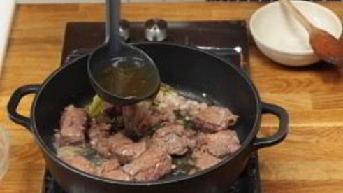 говядина с картошкой