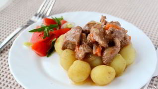 Говядина с подливкой