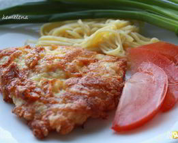 Куриная грудка в яично-сырной корочке