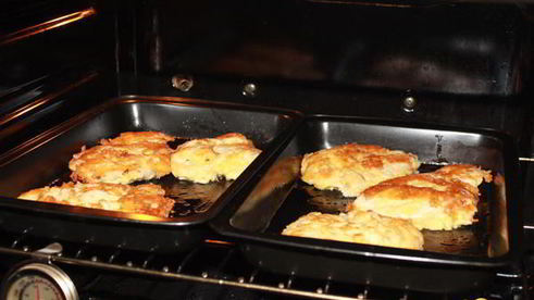 куриная грудка в яично-сырной корочке